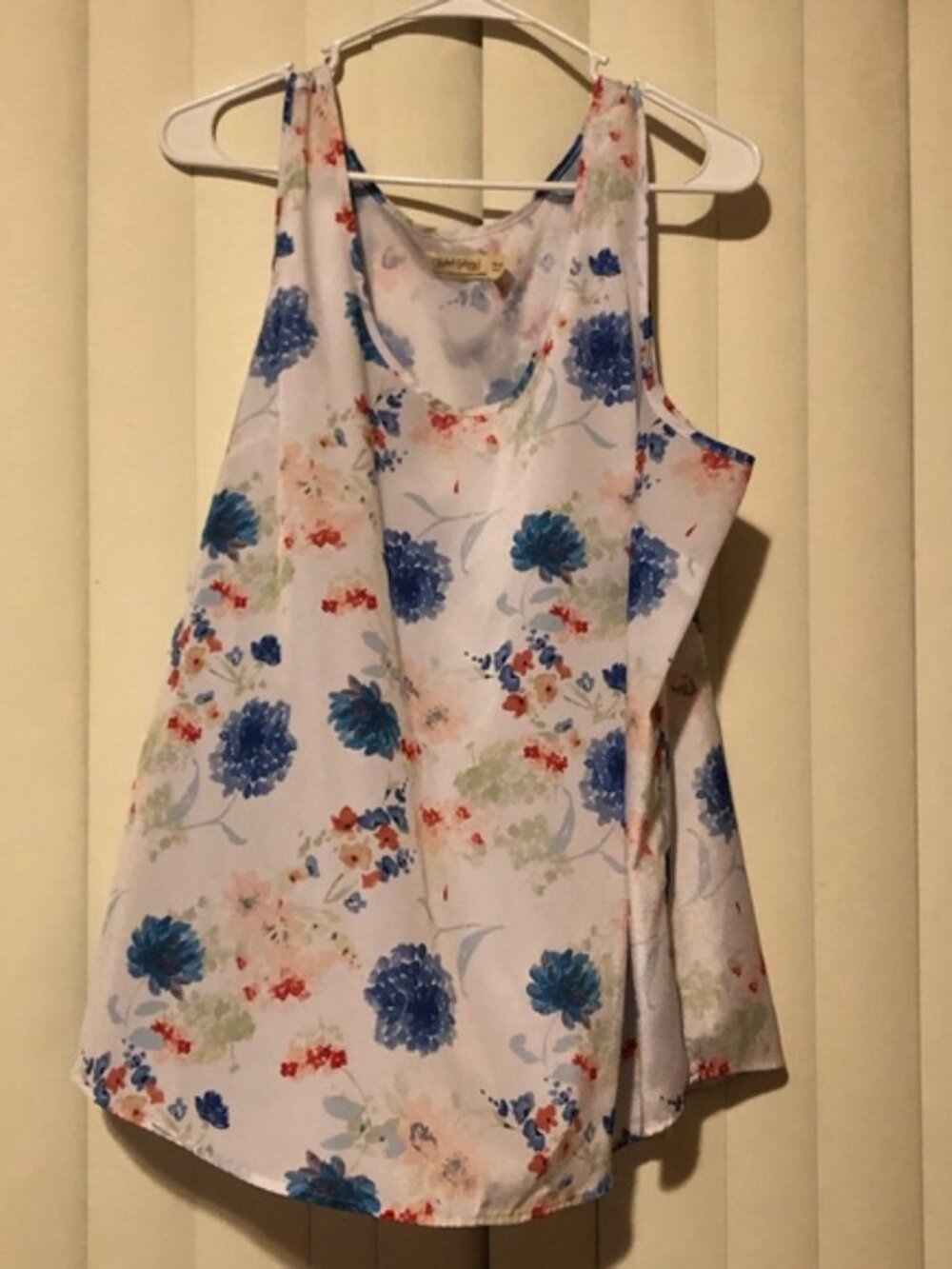 Floral Print Tank Top